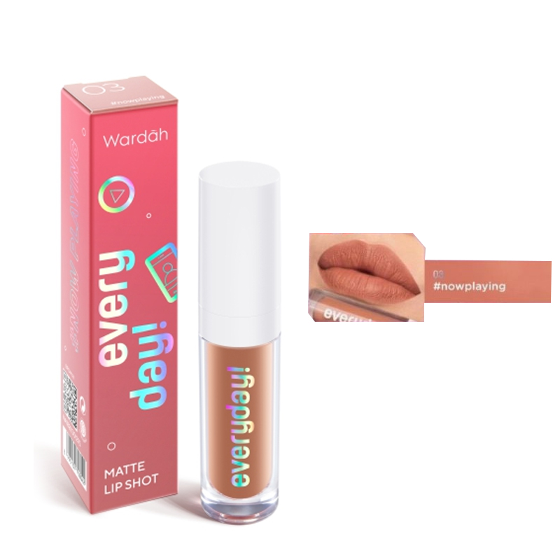 Wardah Everyday! Matte Lip Shot 03 #nowplaying 1.8gr | Gogobli