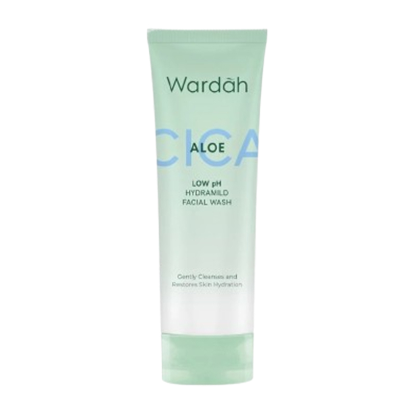 Wardah Cica Aloe Low PH Hydramild Facial Wash 100ml | Gogobli
