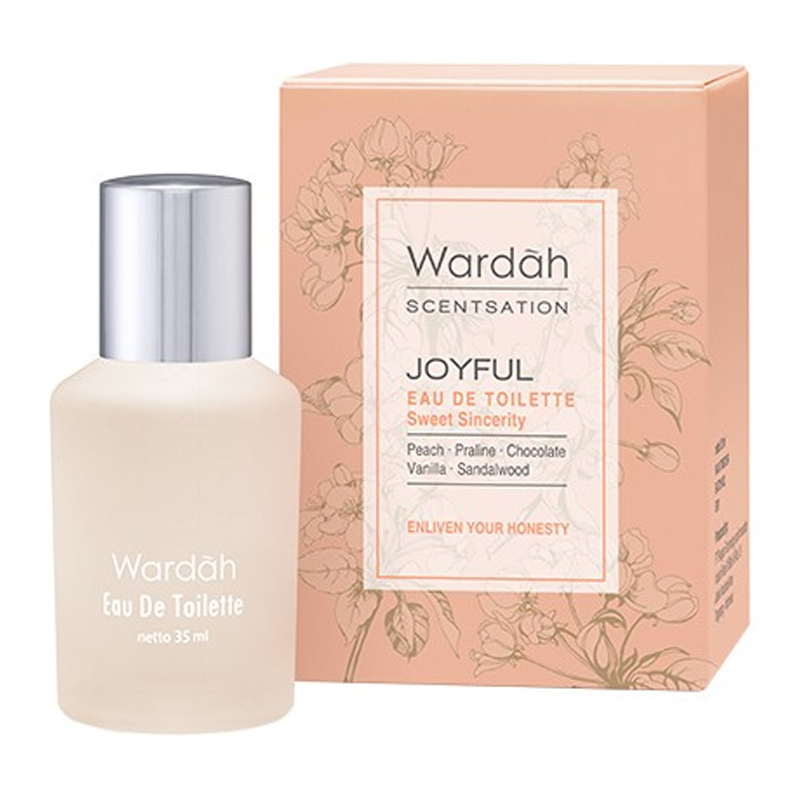 Wardah Scentsation Joyful Eau De Toilette 35ml | Gogobli