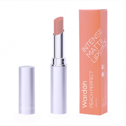 Wardah Intense Matte Lipstick 03 Peach Perfect 2.3gr | Gogobli