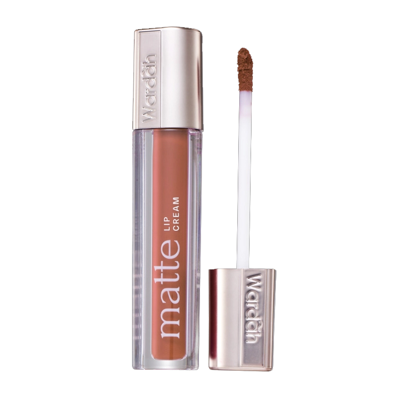 Jual Wardah Exclusive Matte Lip Cream 21 Creampuccino 4gr - HBHoz