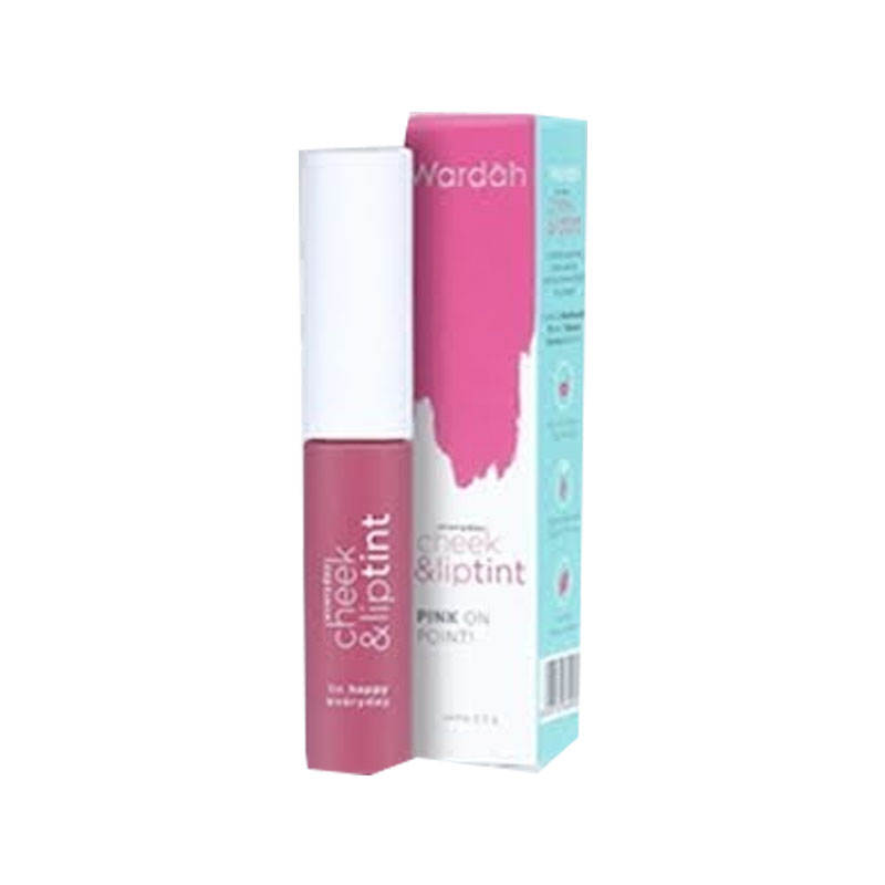 Wardah Everyday Cheek And Lip Tint 03 Pink On Point! 5.5gr | Gogobli