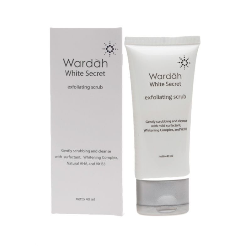 Wardah White Secret Exfoliating Scrub 50gr | Gogobli