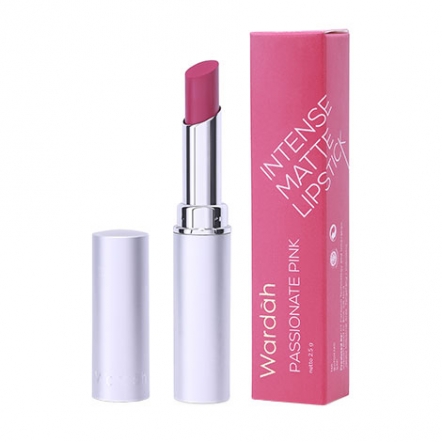 Wardah Intense Matte Lipstick 07 Passionate Pink 2.3gr | Gogobli