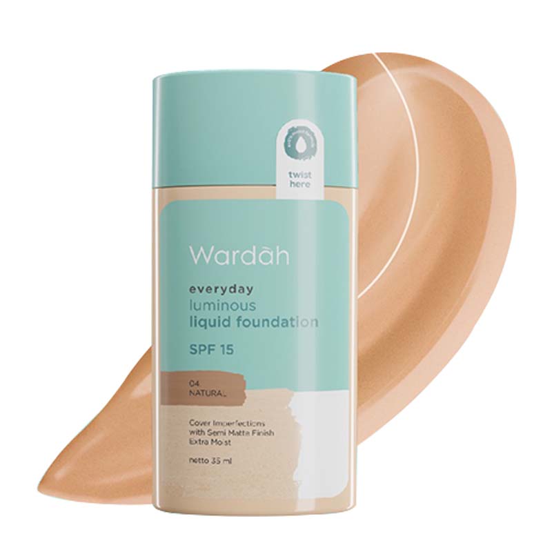 Wardah luminous sale liquid foundation