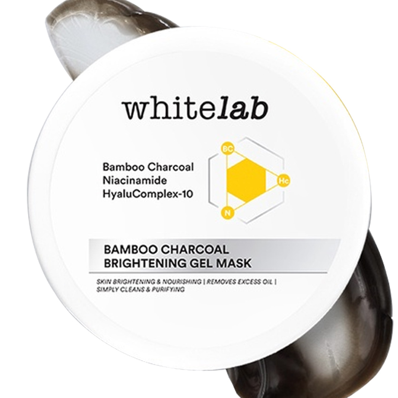 Whitelab Bamboo Charcoal Brightening Gel Mask 60gr | Gogobli
