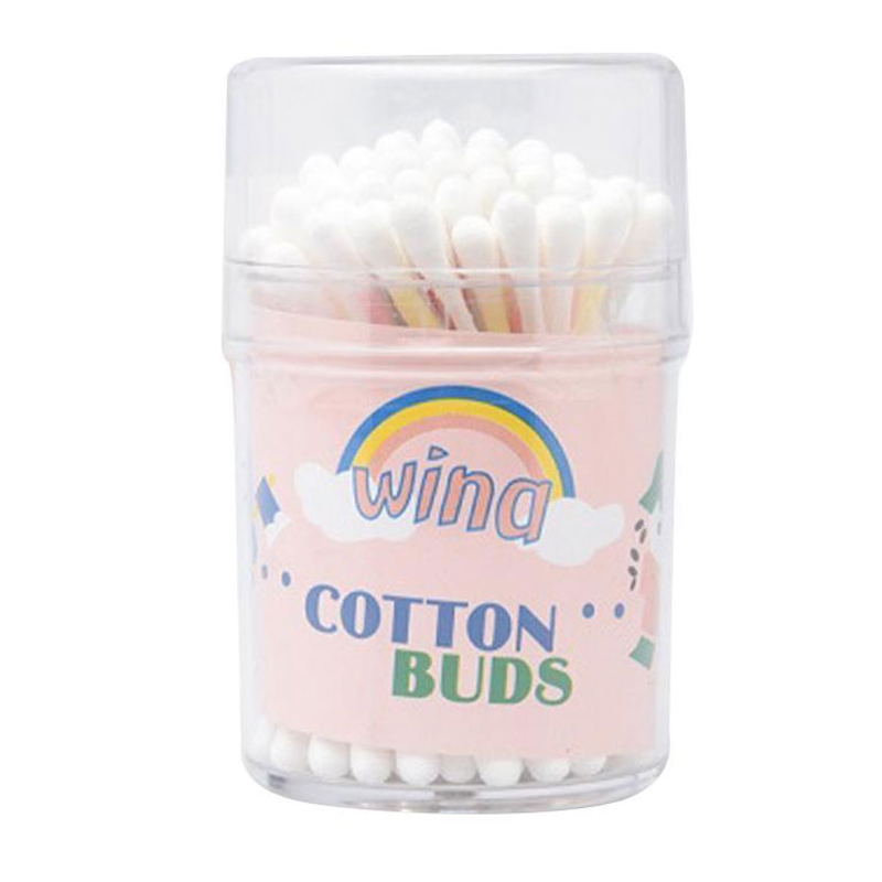 Wina Reguler Cotton Buds Pot 100s | Gogobli