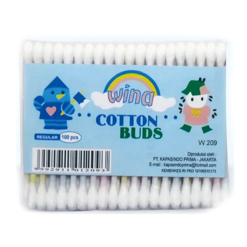 Wina Reguler Cotton Buds Pack 100s | Gogobli