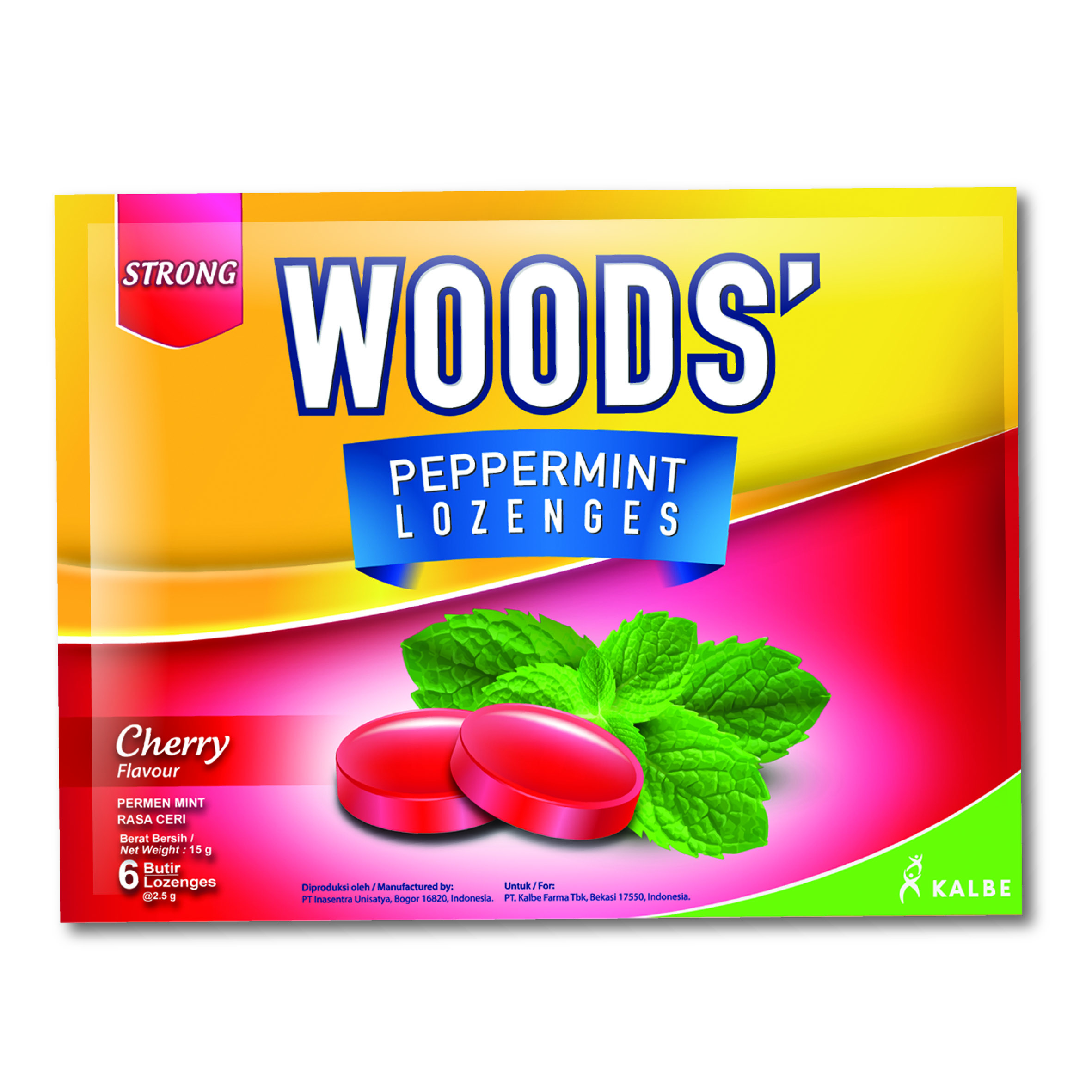 Woods Lozenges Cherry 6s | Gogobli
