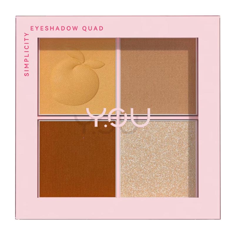 Y.O.U Simplicity Eyeshadow Quad 02 Smart 5.2gr | Gogobli