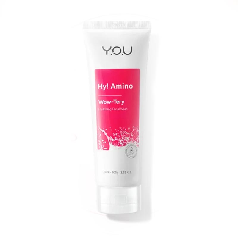 Y.O.U Hy! Amino Wow-Tery Hydrating Facial Wash 100gr | Gogobli
