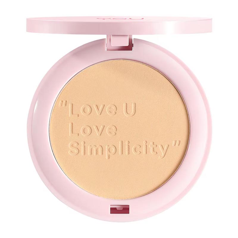 Y.O.U Simplicity Flawless Compact Powder W806 Nude Beige 10gr | Gogobli