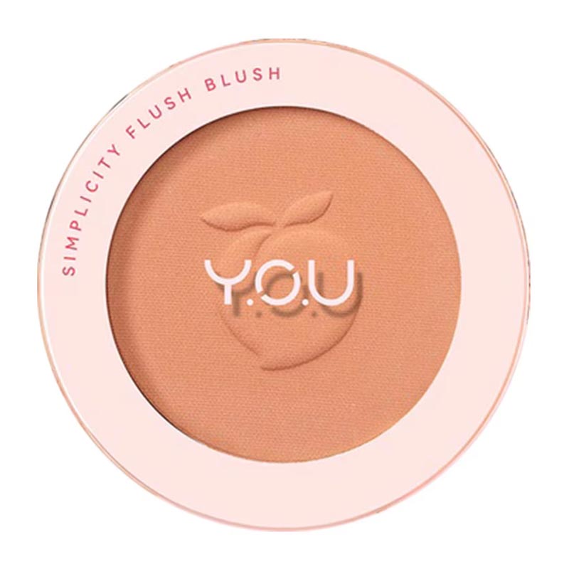 Y.O.U Simplicity Flush Blush R969 Coral Pink 3.5gr | Gogobli