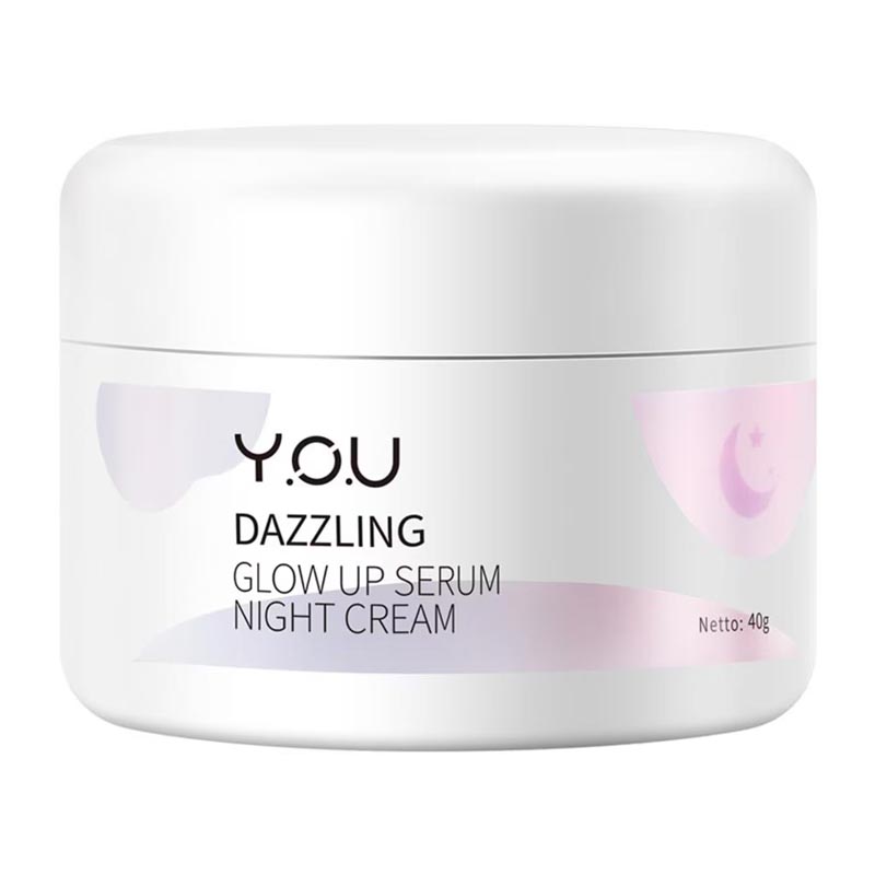 Y.O.U Dazzling Glow Up Serum Night Cream 40gr | Gogobli