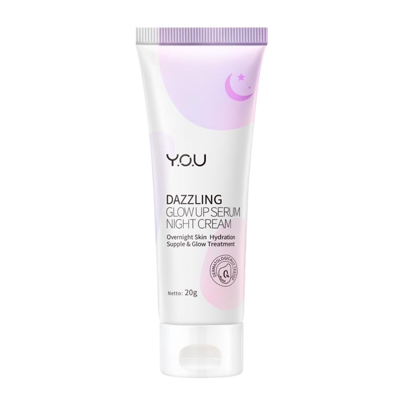 Y.O.U Dazzling Glow Up Serum Night Cream 20gr | Gogobli