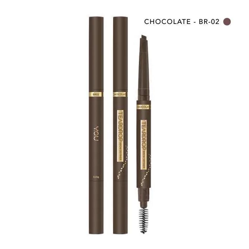 Y.O.U Teardrop Brow Definer BR02 Chocolate 0.25gr | Gogobli