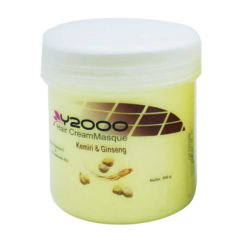 Y-2000 Hair CreamMasque Kemiri Dan Ginseng 500gr | Gogobli