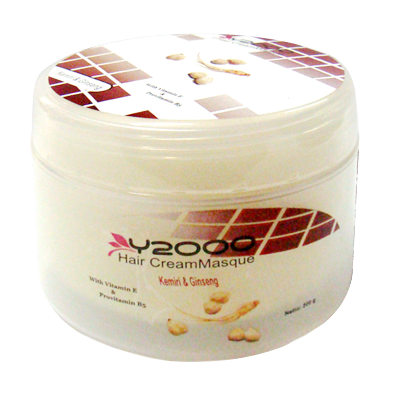 Y-2000 Hair CreamMasque Kemiri Dan Ginseng 200gr | Gogobli