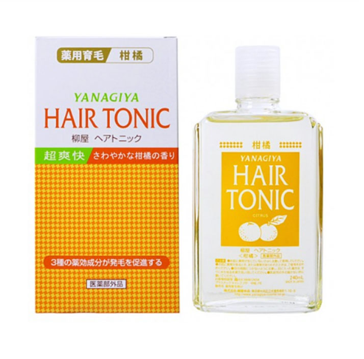 Yanagiya Hair Tonic Citrus 240ml | Gogobli