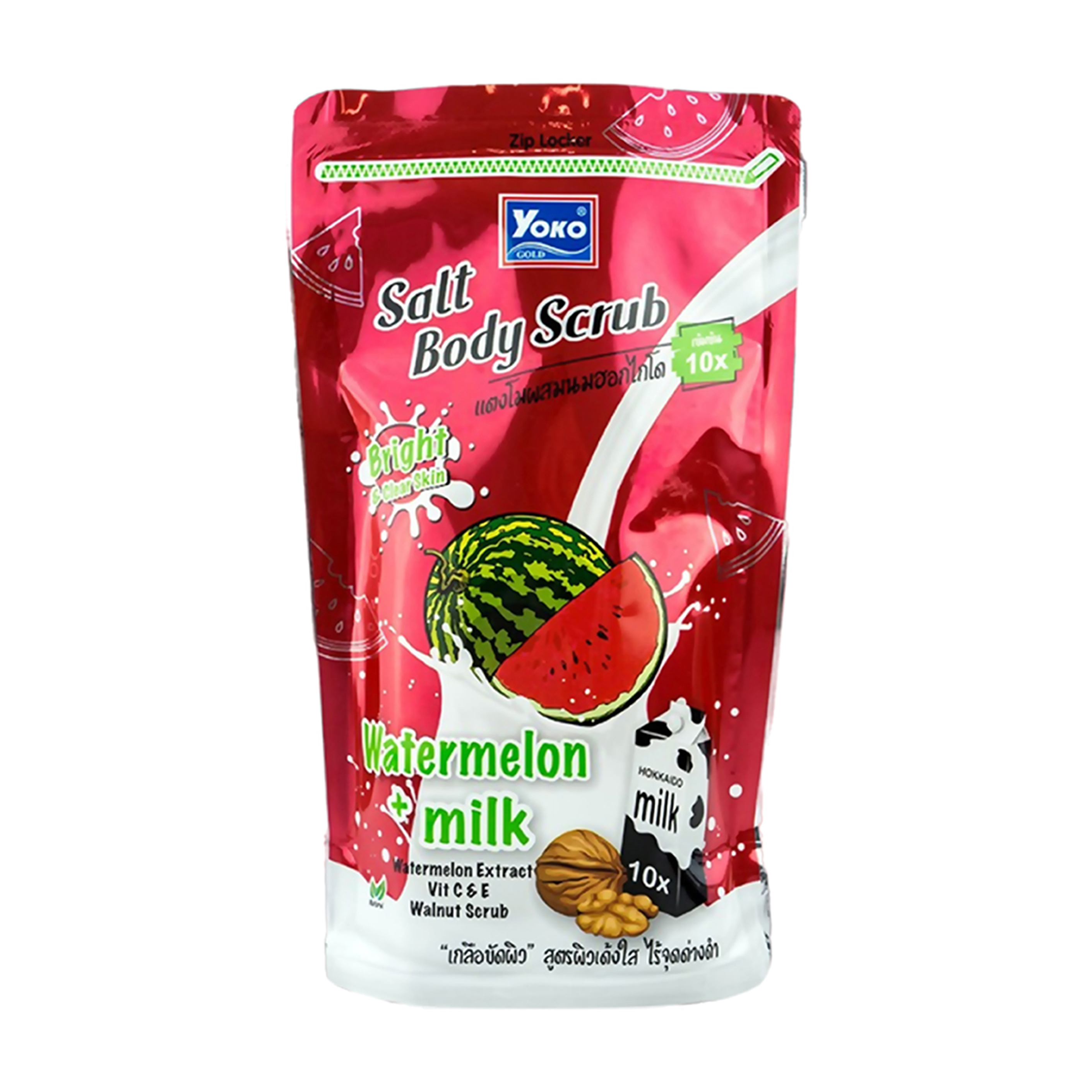 Yoko Gold Salt Body Scrub Watermelon Milk 350gr | Gogobli
