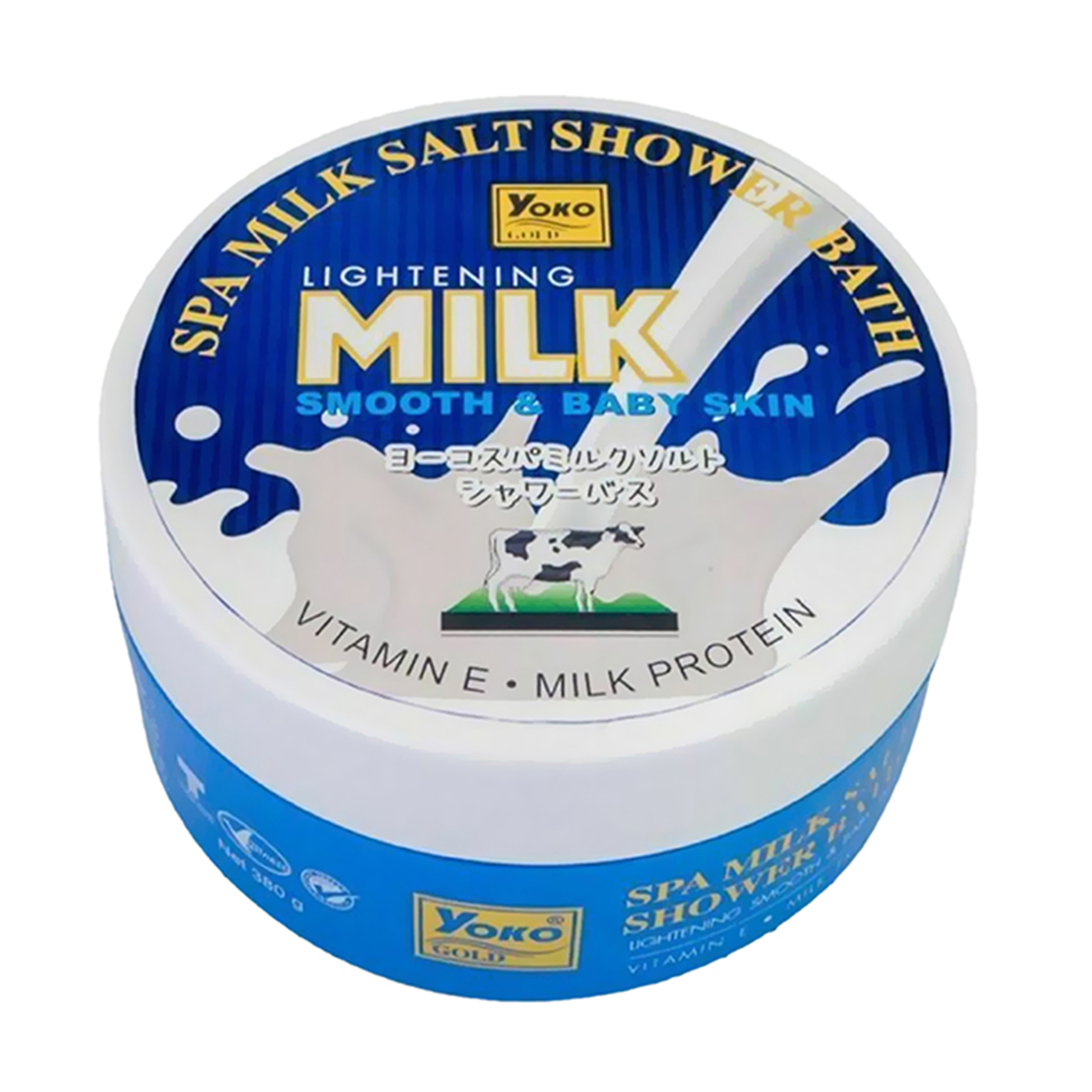 Yoko Spa Milk Salt Shower Bath Lightening Milk 380gr | Gogobli