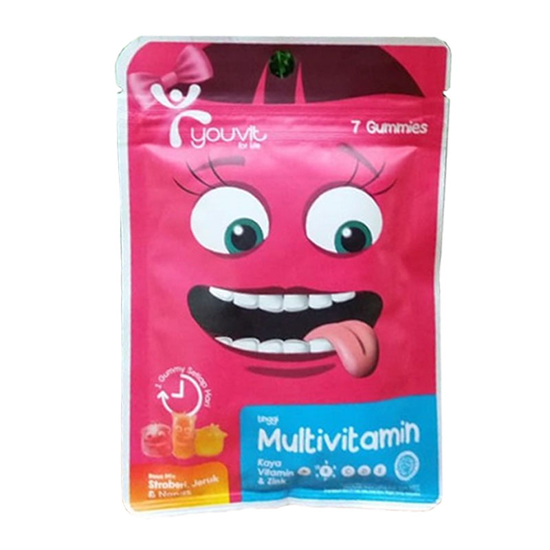 Youvit Multivitamin Gummy Anak Mix Flavour 7s | Gogobli