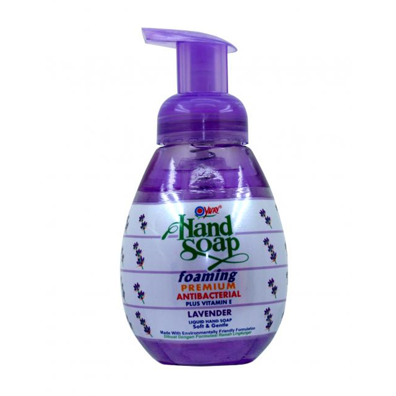 Yuri Hand Soap Pump Lavender Foaming 410ml Gogobli