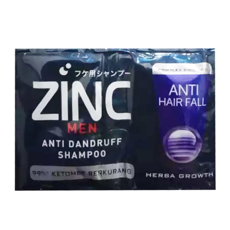 Zinc Men Shampoo Anti Hair Fall Sachet 10ml | Gogobli