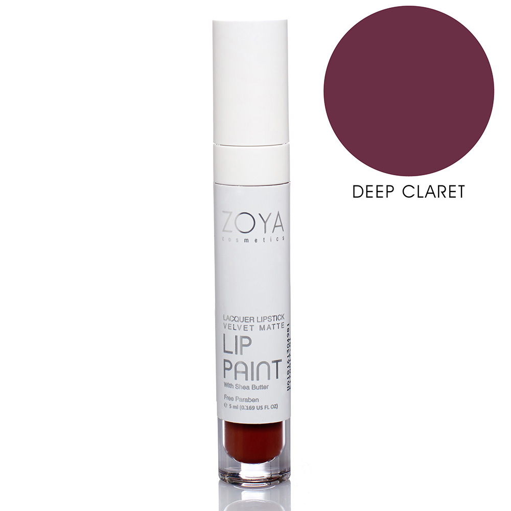 Zoya Cosmetics Lip Paint Deep Claret 5gr Gogobli