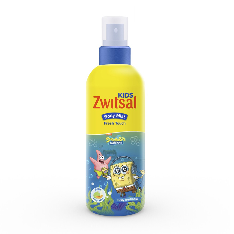 Zwitsal Kids Body Mist Fresh Touch Blue 100ml | Gogobli