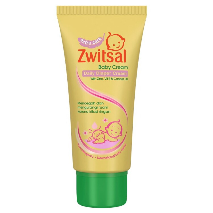 Zwitsal Baby Daily Diaper Cream Tube 50gr | Gogobli