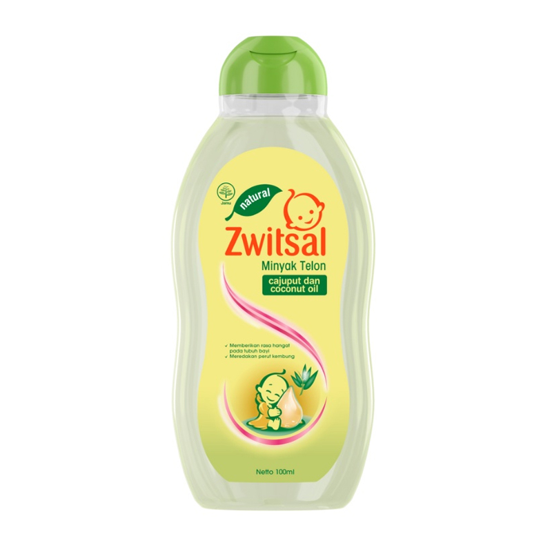 Zwitsal Baby Natural Minyak Telon 100ml | Gogobli