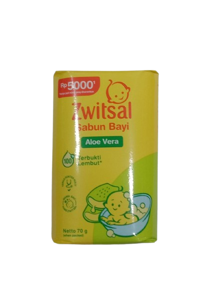 Zwitsal Baby Bar Soap Aloe Vera 70gr | Gogobli