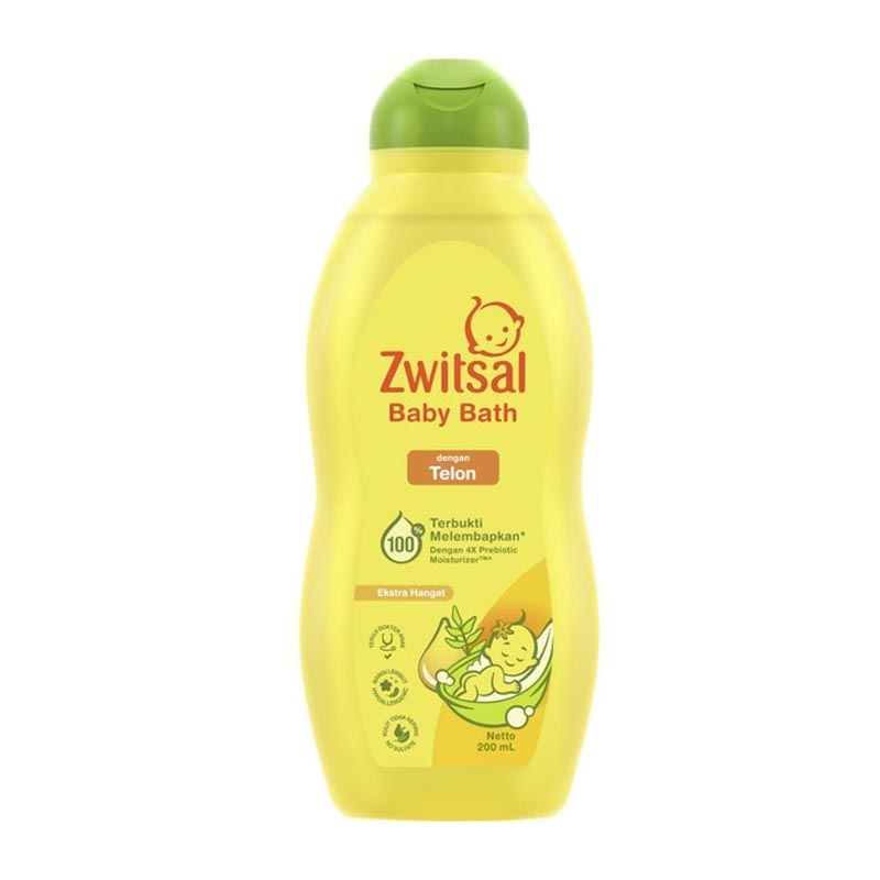 Zwitsal Baby Bath Natural Minyak Telon 200ml | Gogobli