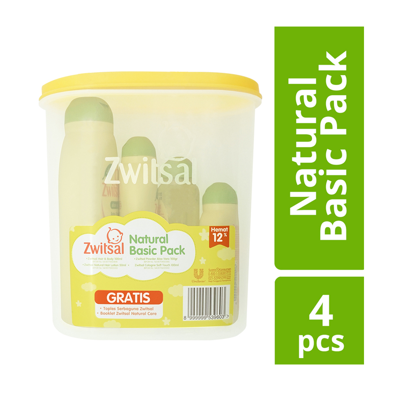 Zwitsal Baby Natural Basic Pack | Gogobli